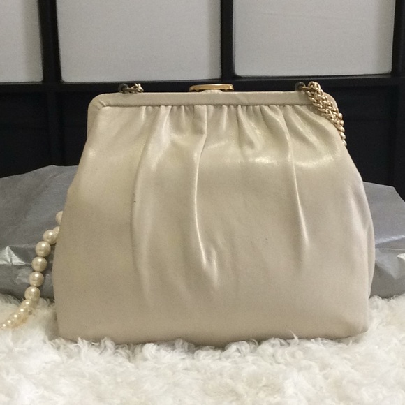 Vintage 1950s Leather Handbag - Picture 5 of 7